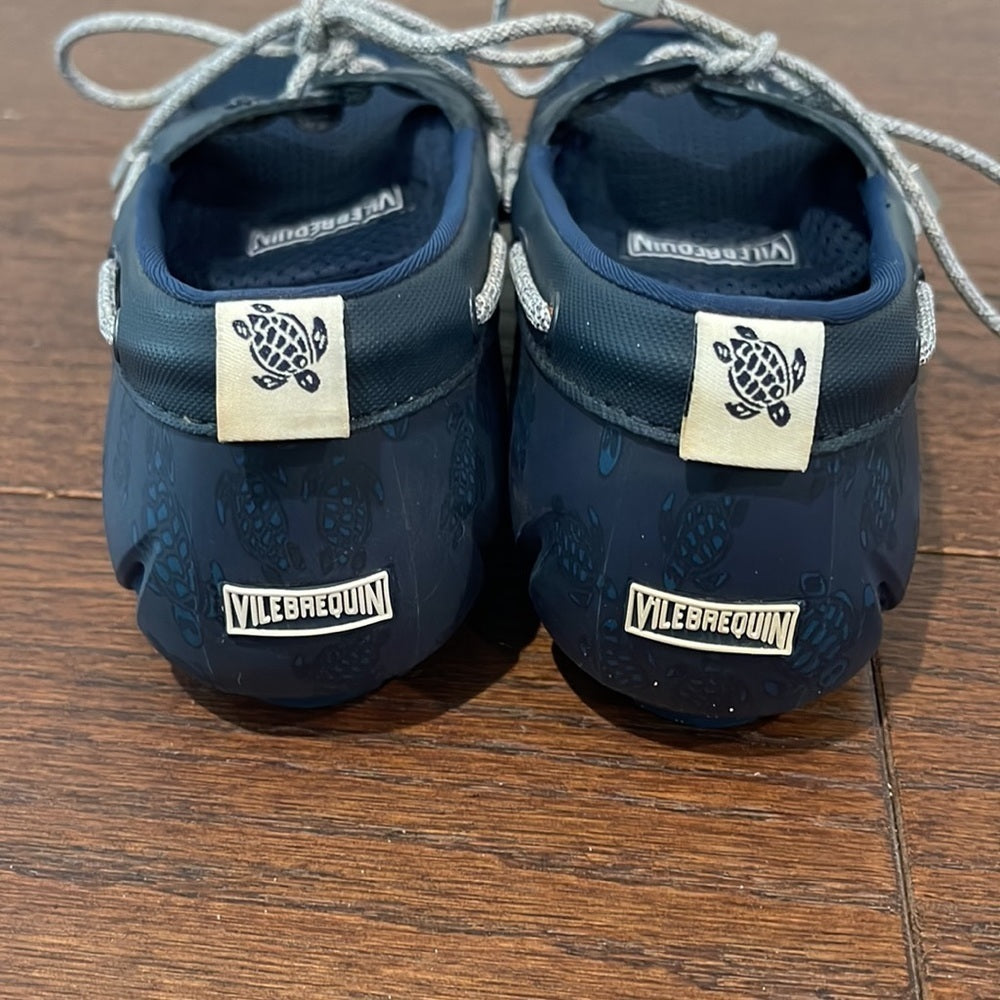Vilebrequin Men’s Navy Boat Shoes Size 7