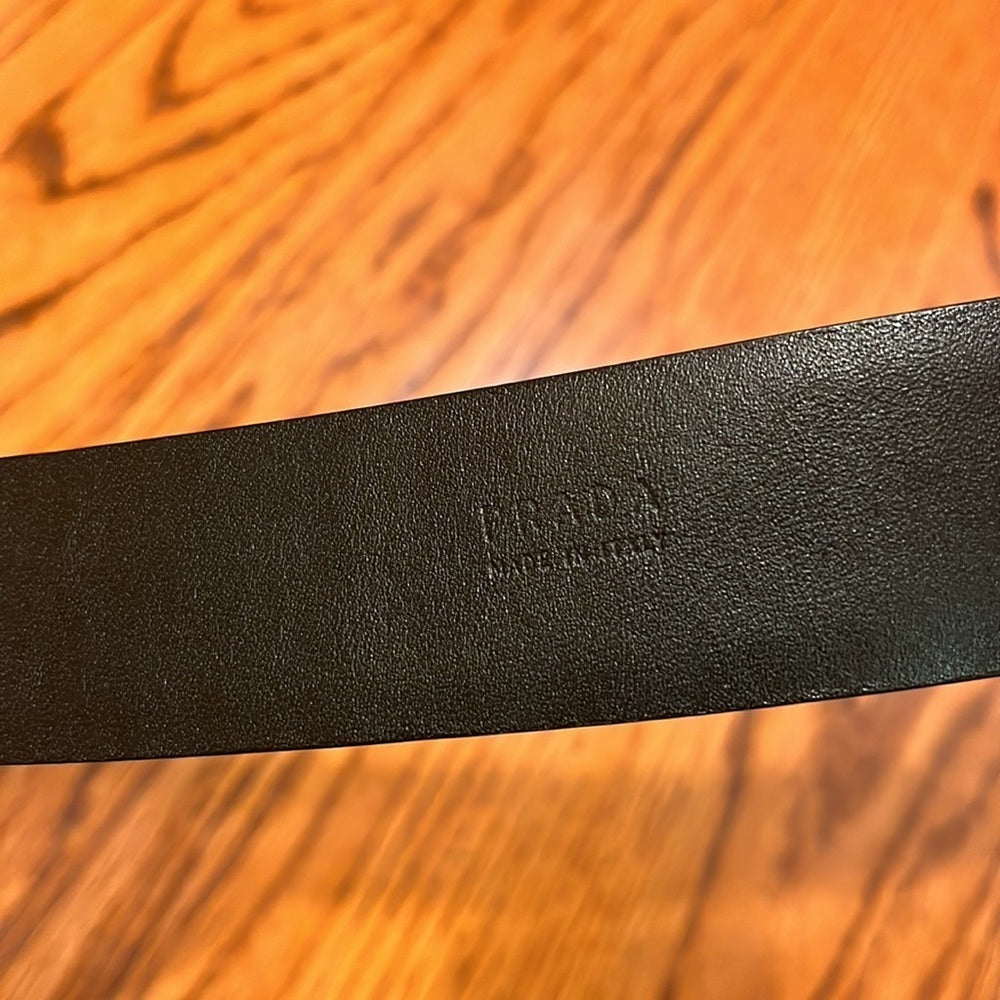 Prada Woman’s Black Belt