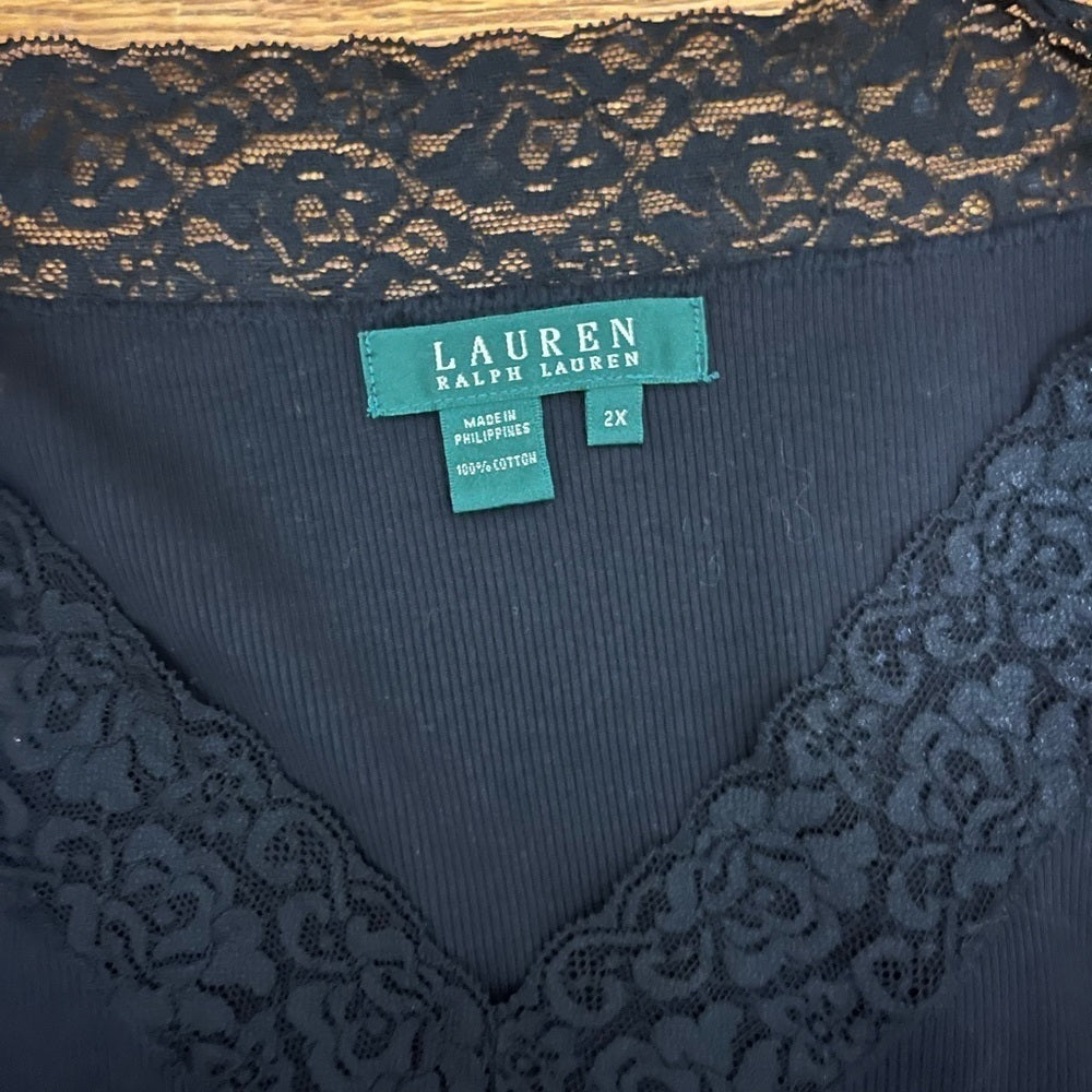 Lauren Ralph Lauren Womens long sleeve top Size 2X