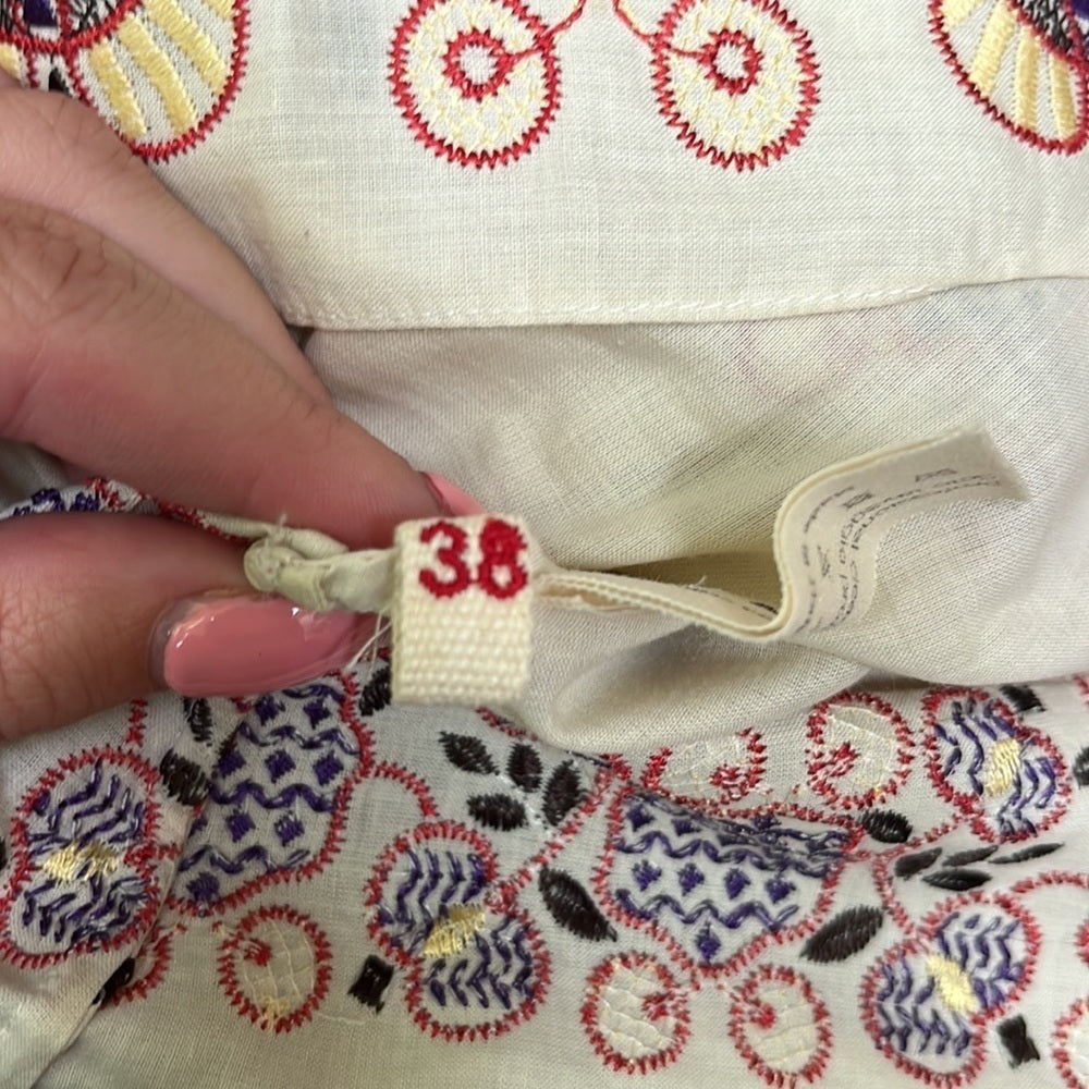 Marni Women’s Cream Printed Tank Size 38 Size 2