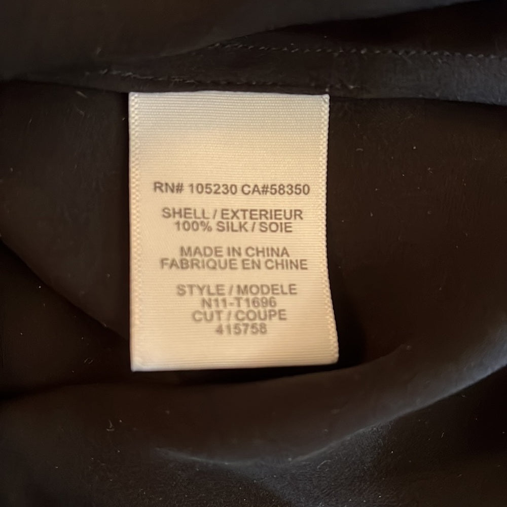 Women’s Joie black silk top Size XXS