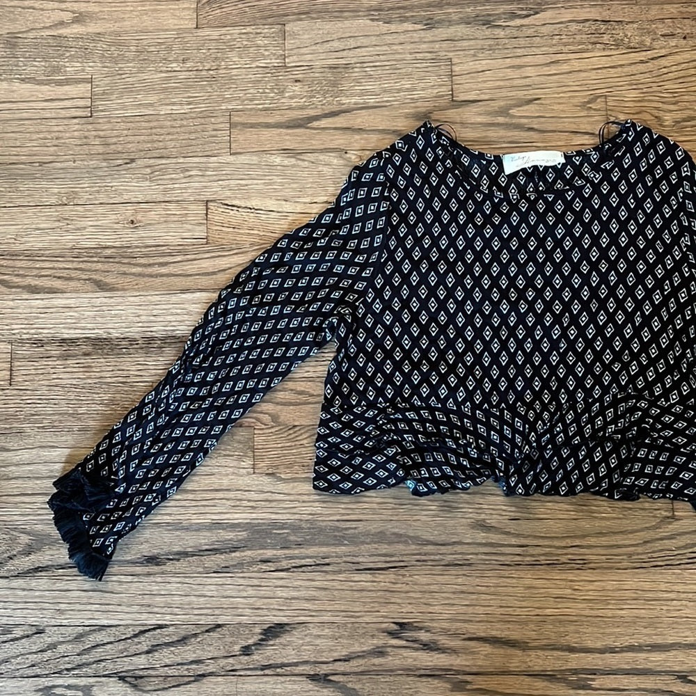 Women’s Vintage Havana long sleeve patterned top size M