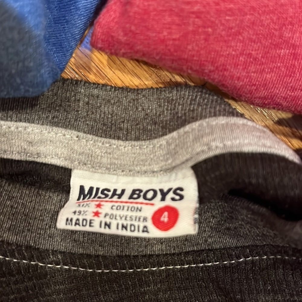 Bundle of Boys Long Sleeve T-Shirts Size 4