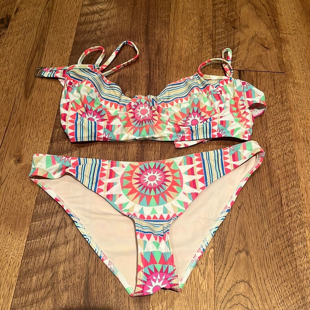 Mara Hoffman Woman’a Printed Bikini Size M