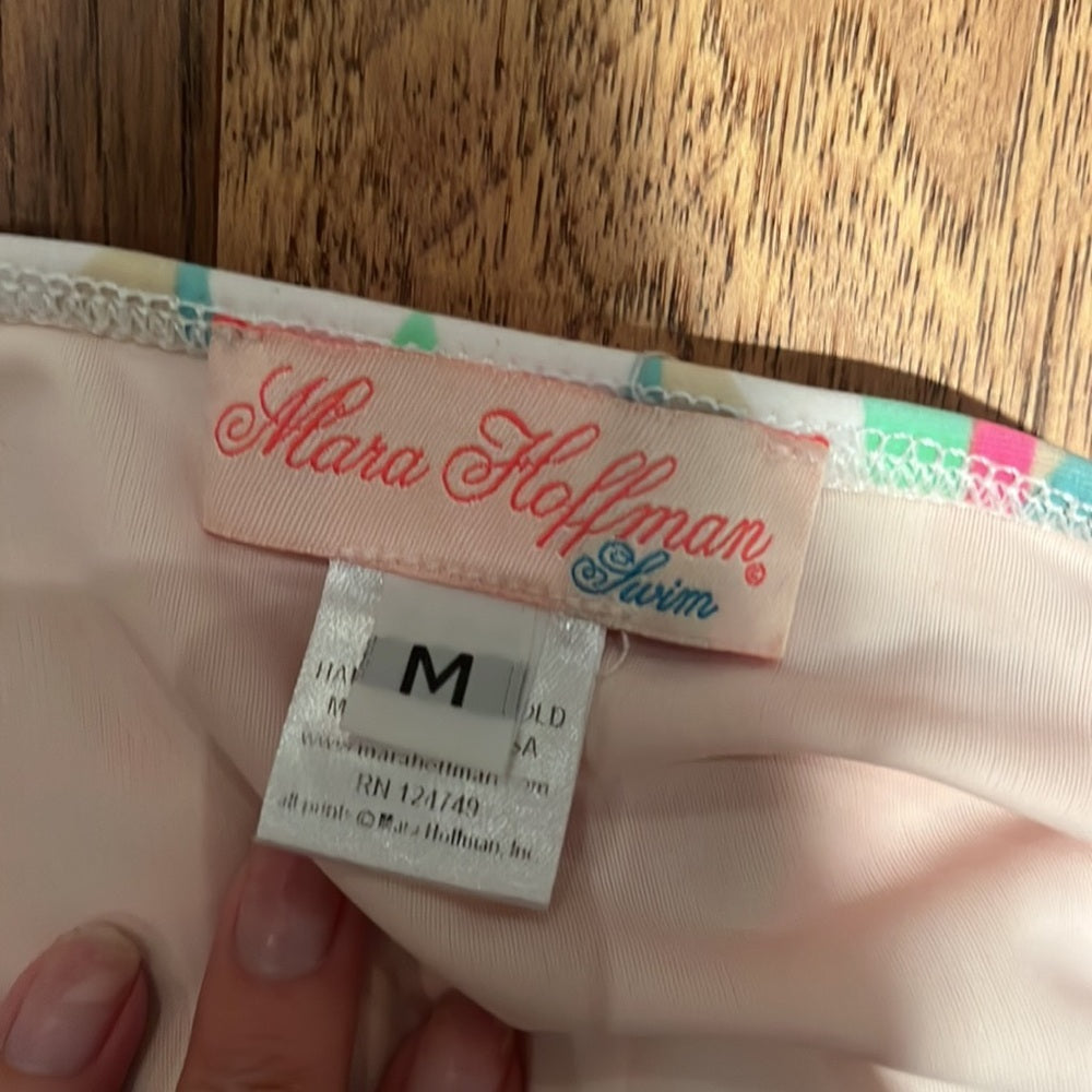 Mara Hoffman Woman’a Printed Bikini Size M