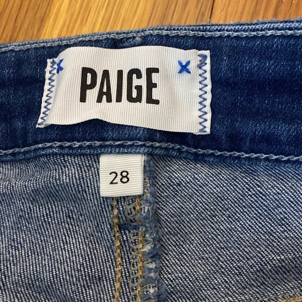 PAIGE Women’s Blue Margot Ankle Skinny Jeans Size 28
