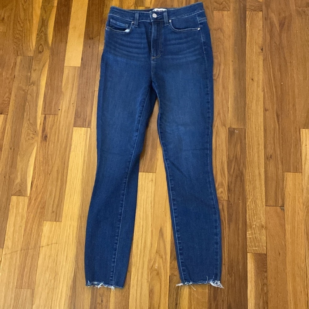 PAIGE Women’s Blue Margot Ankle Skinny Jeans Size 28
