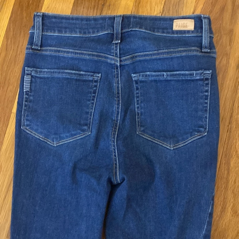 PAIGE Women’s Blue Margot Ankle Skinny Jeans Size 28
