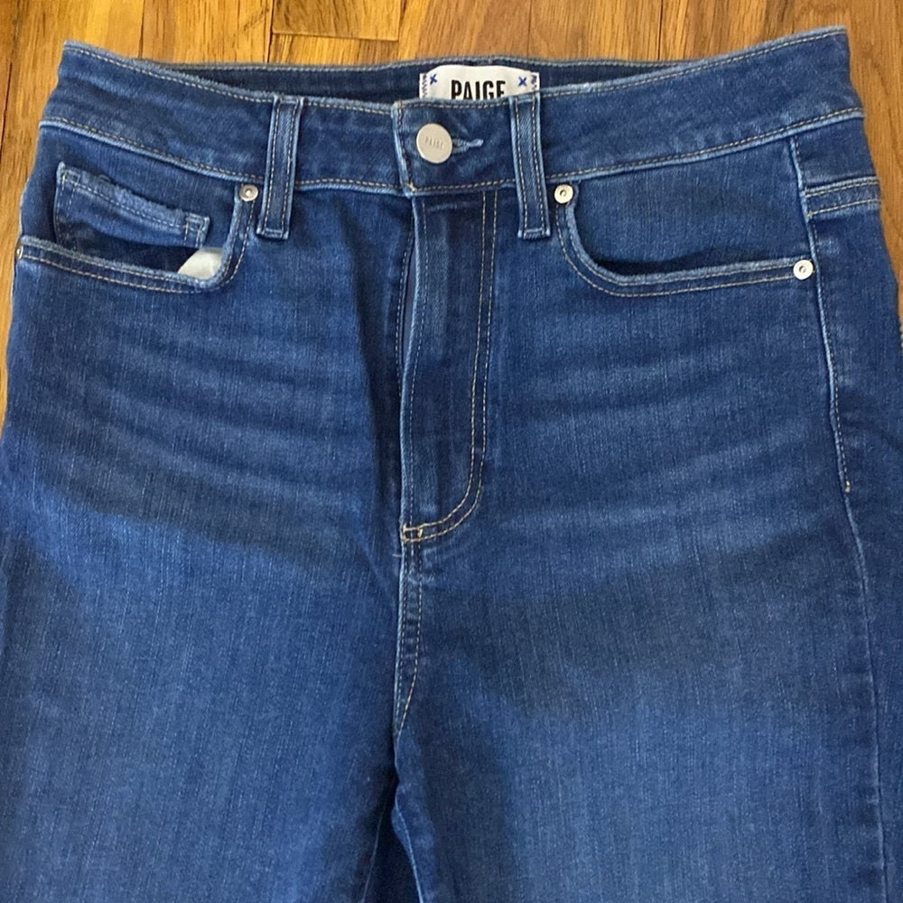 PAIGE Women’s Blue Margot Ankle Skinny Jeans Size 28