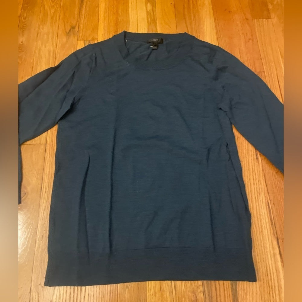 J. Crew Dark Navy Sweater Size Large