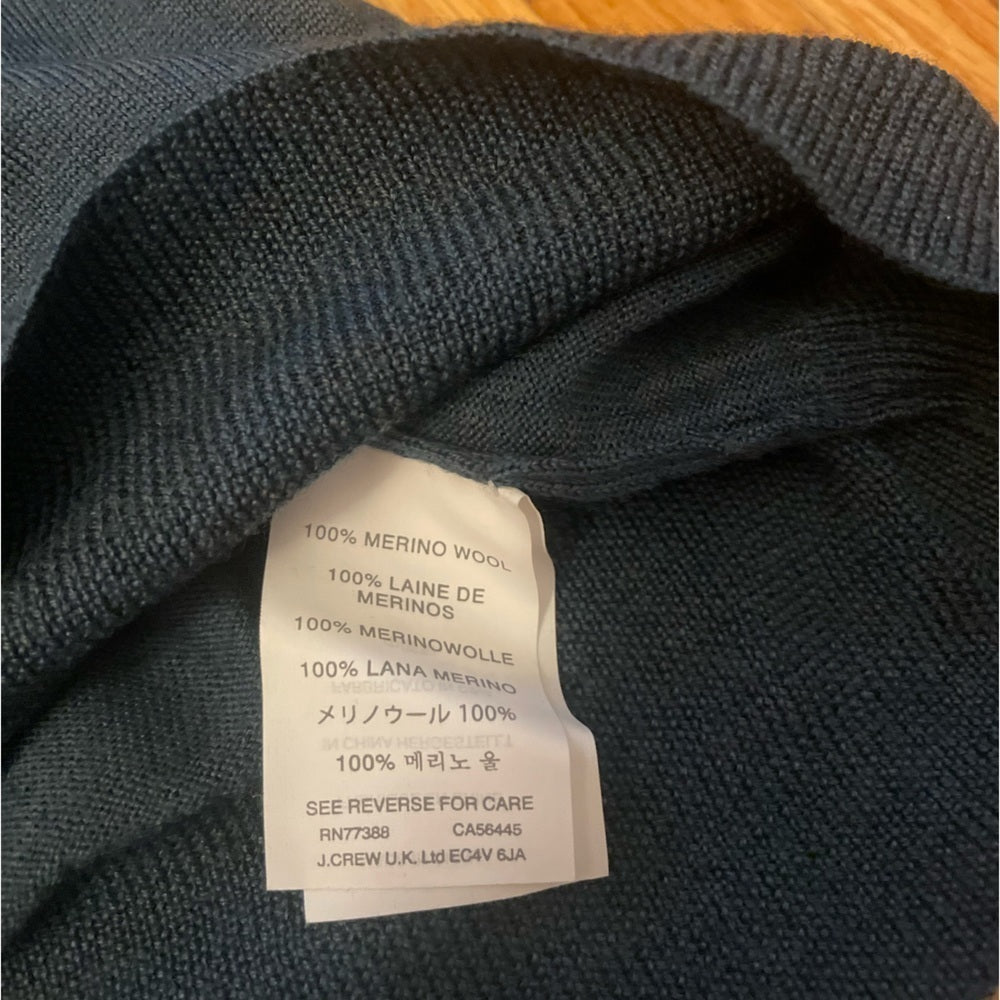 J. Crew Dark Navy Sweater Size Large