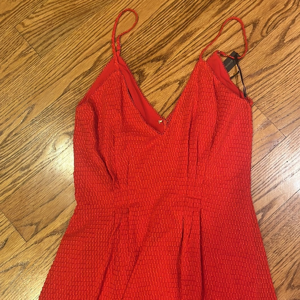 NWT House of Harlow x Revolve Woman’s Red Dress Size L