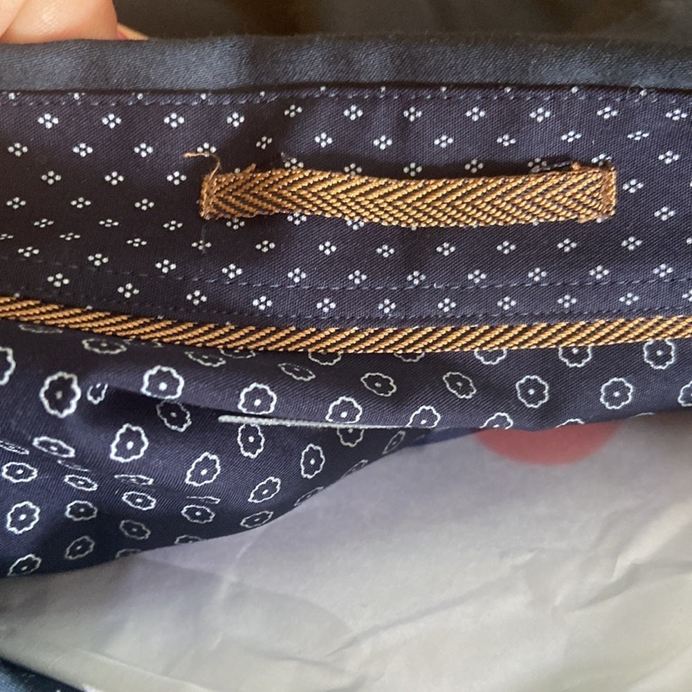 MEN’S Ted Baker London button down. Navy blue. Size 6