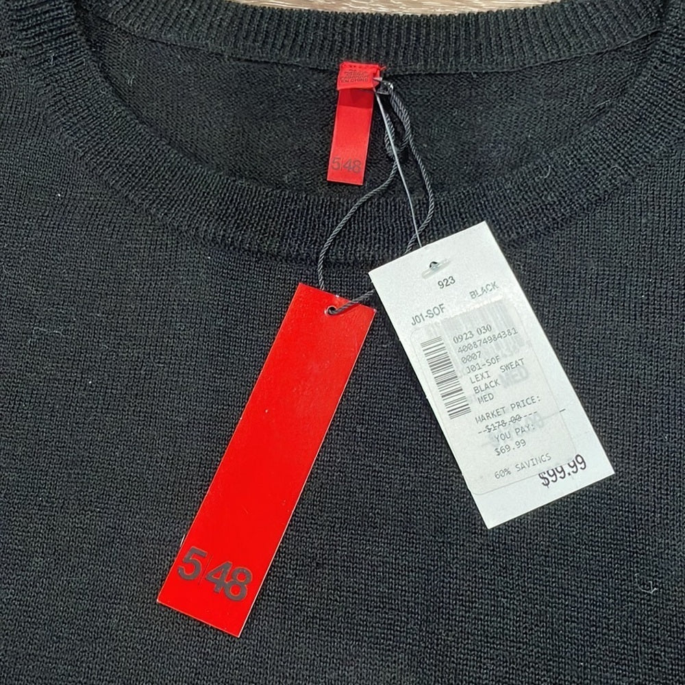 NWT 5|48 Women’s Black Crewneck - M