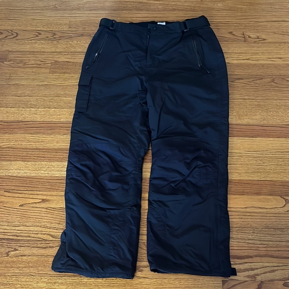 Lands’ End Kids Black Ski Pants Size 18