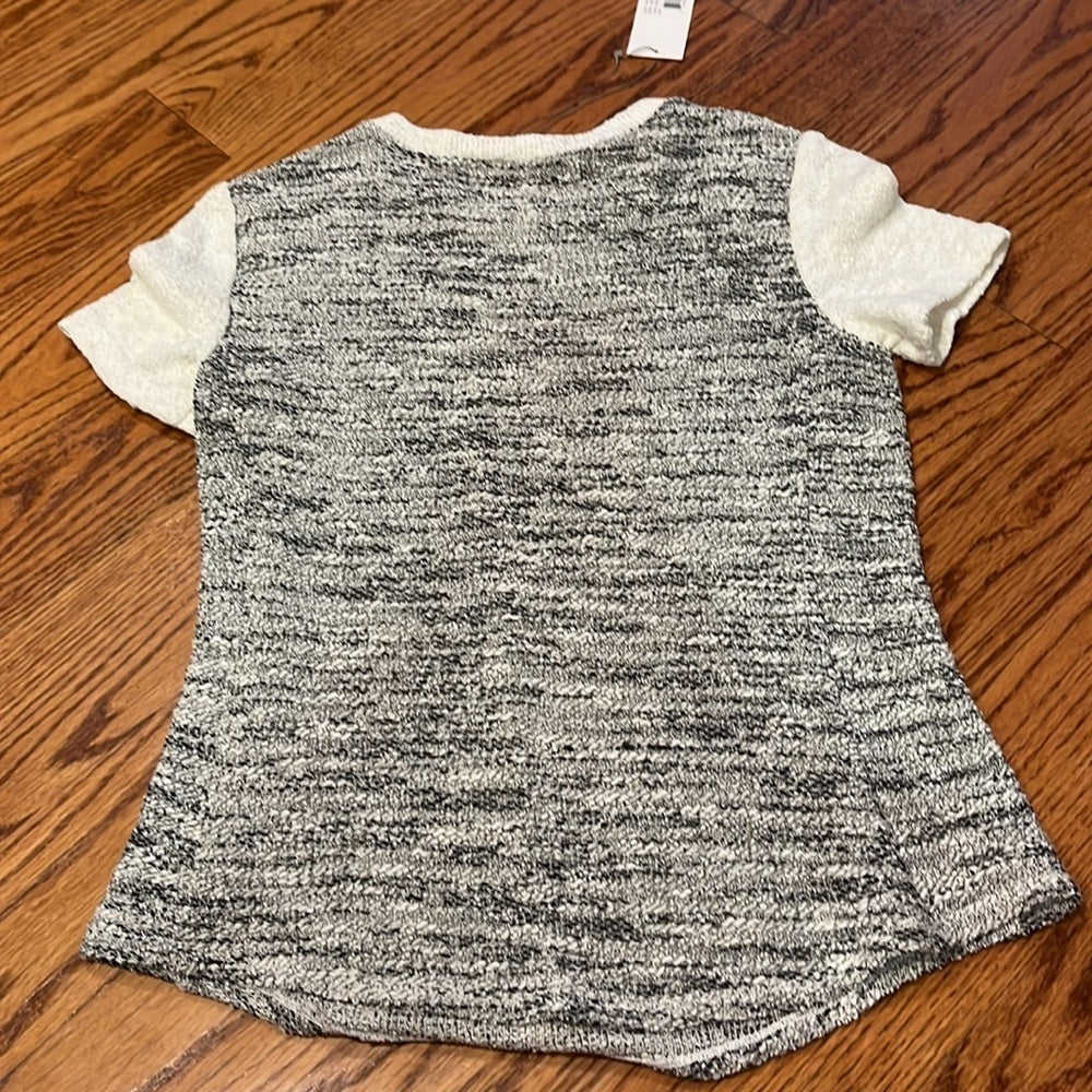 NWT Rebecca Taylor Woman’s Sweater Tweed Top Size 2