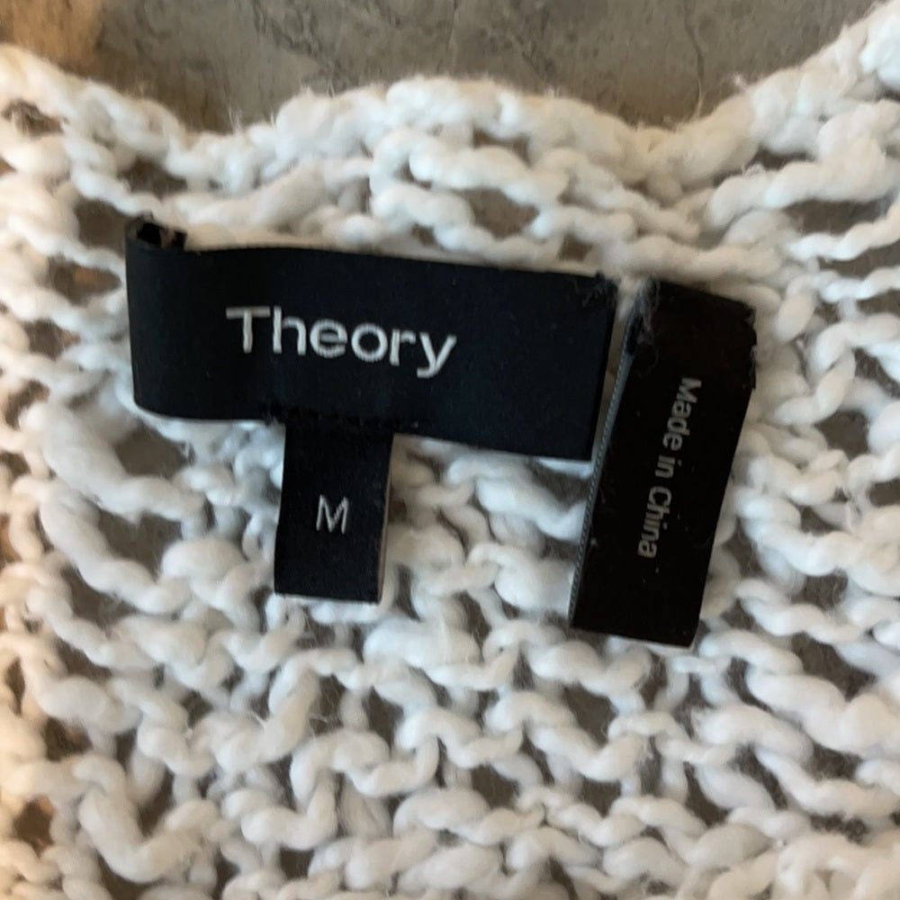 Theory White women’s Sweater Size M