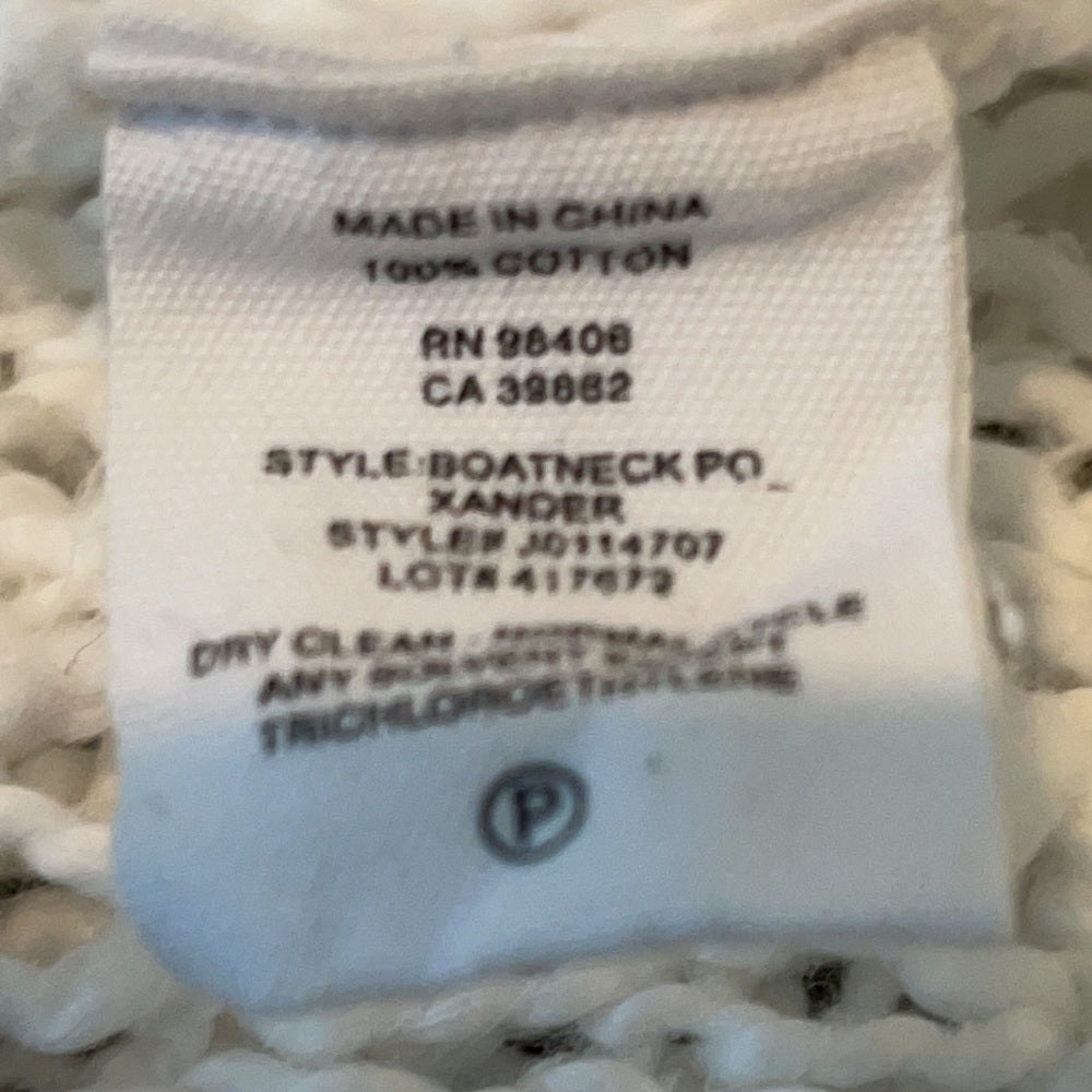 Theory White women’s Sweater Size M