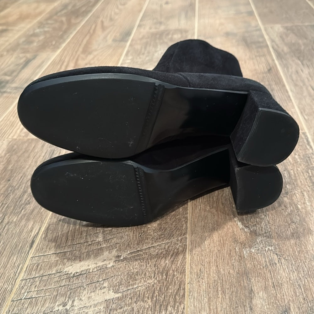 La Canadienne Woman’s Black Heeled Boots Size 8