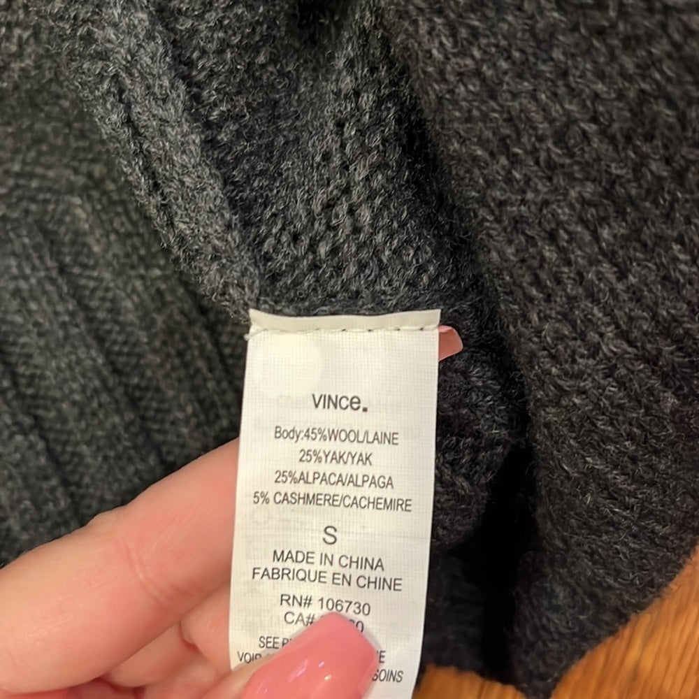 NWT Vince Woman’s Black Cardigan Size S