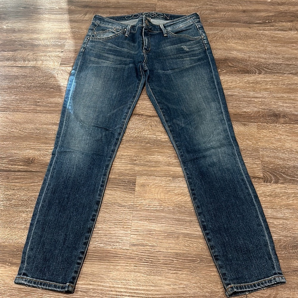 Goldsign Women’s Ankle Blue Jeans