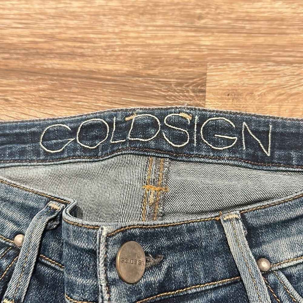 Goldsign Women’s Ankle Blue Jeans