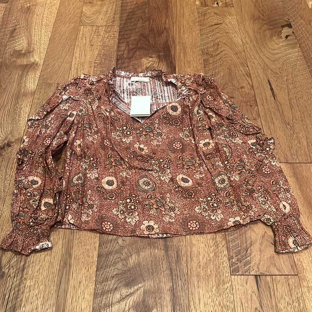 NWT Ulla Johnson Woman’s Rosebud Manet Blouse Size 0