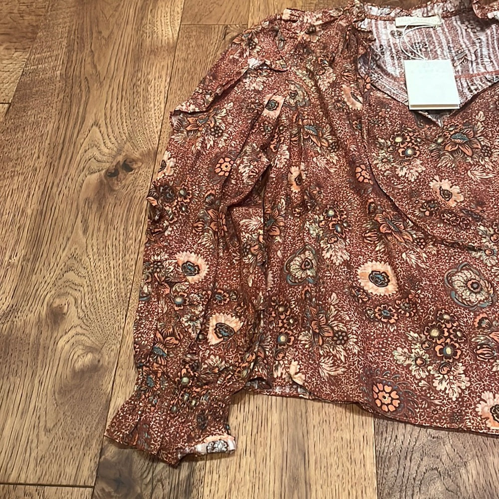 NWT Ulla Johnson Woman’s Rosebud Manet Blouse Size 0