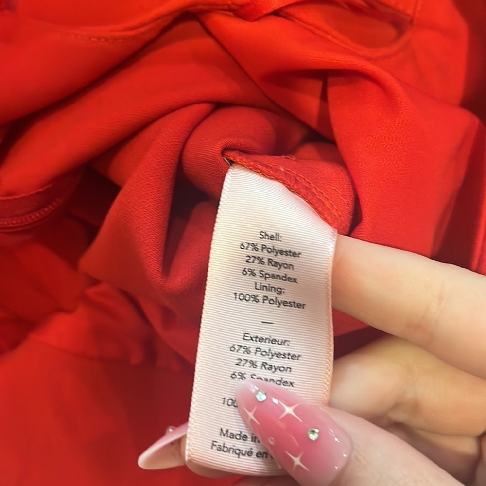 Likely Woman’s Maxson Red Jumpsuit Size 0