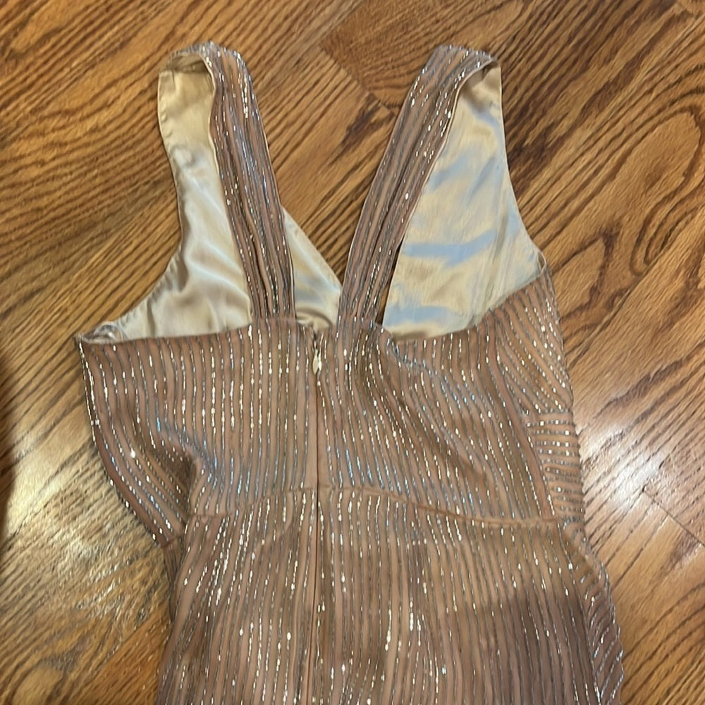 Parker Black Woman’s Pink Sequin Formal Dress Size 2