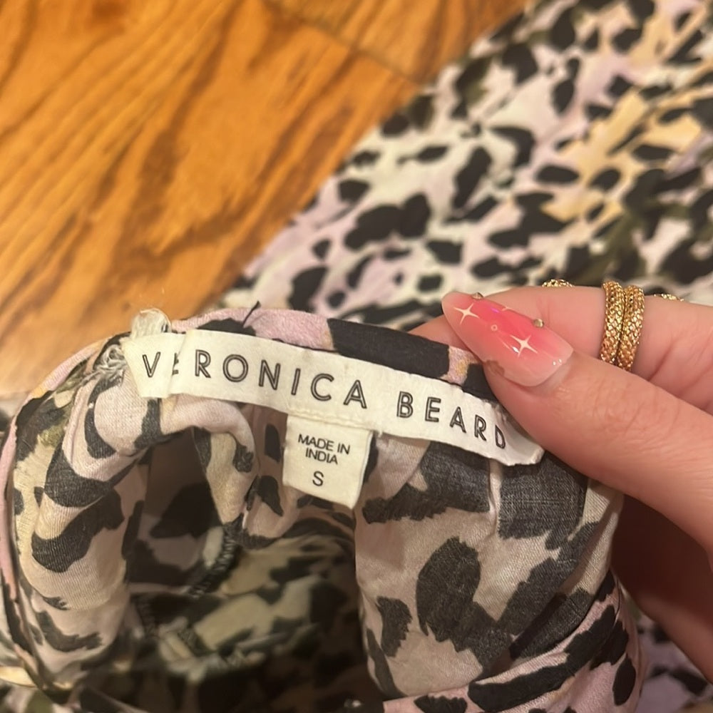 Veronica Beard Woman’s Animal Print Dress Size S