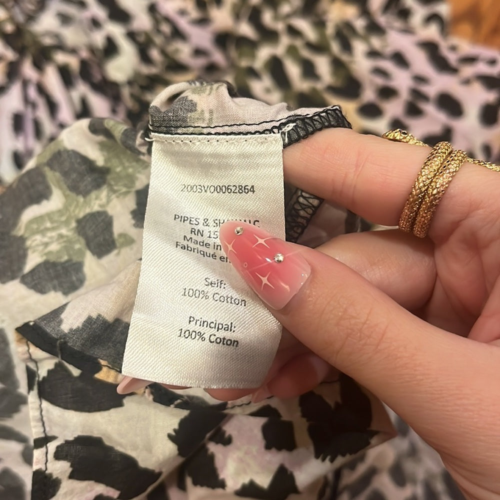 Veronica Beard Woman’s Animal Print Dress Size S