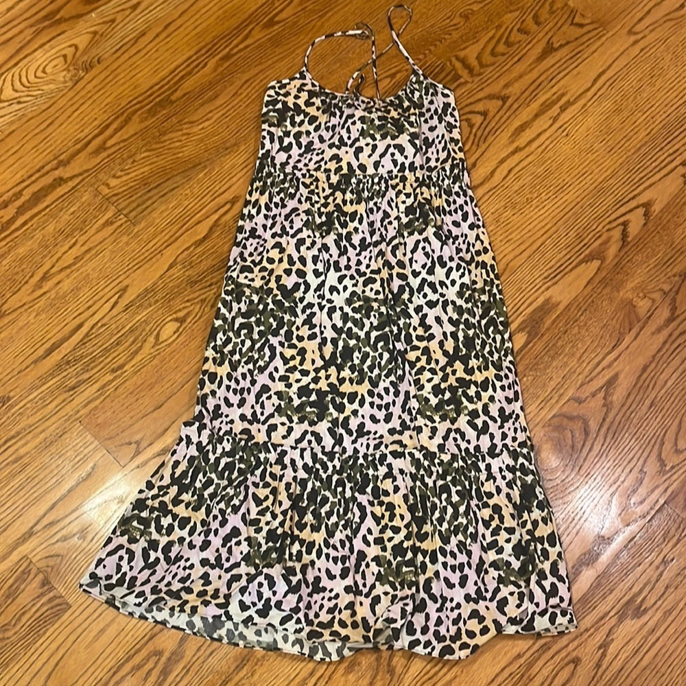 Veronica Beard Woman’s Animal Print Dress Size S