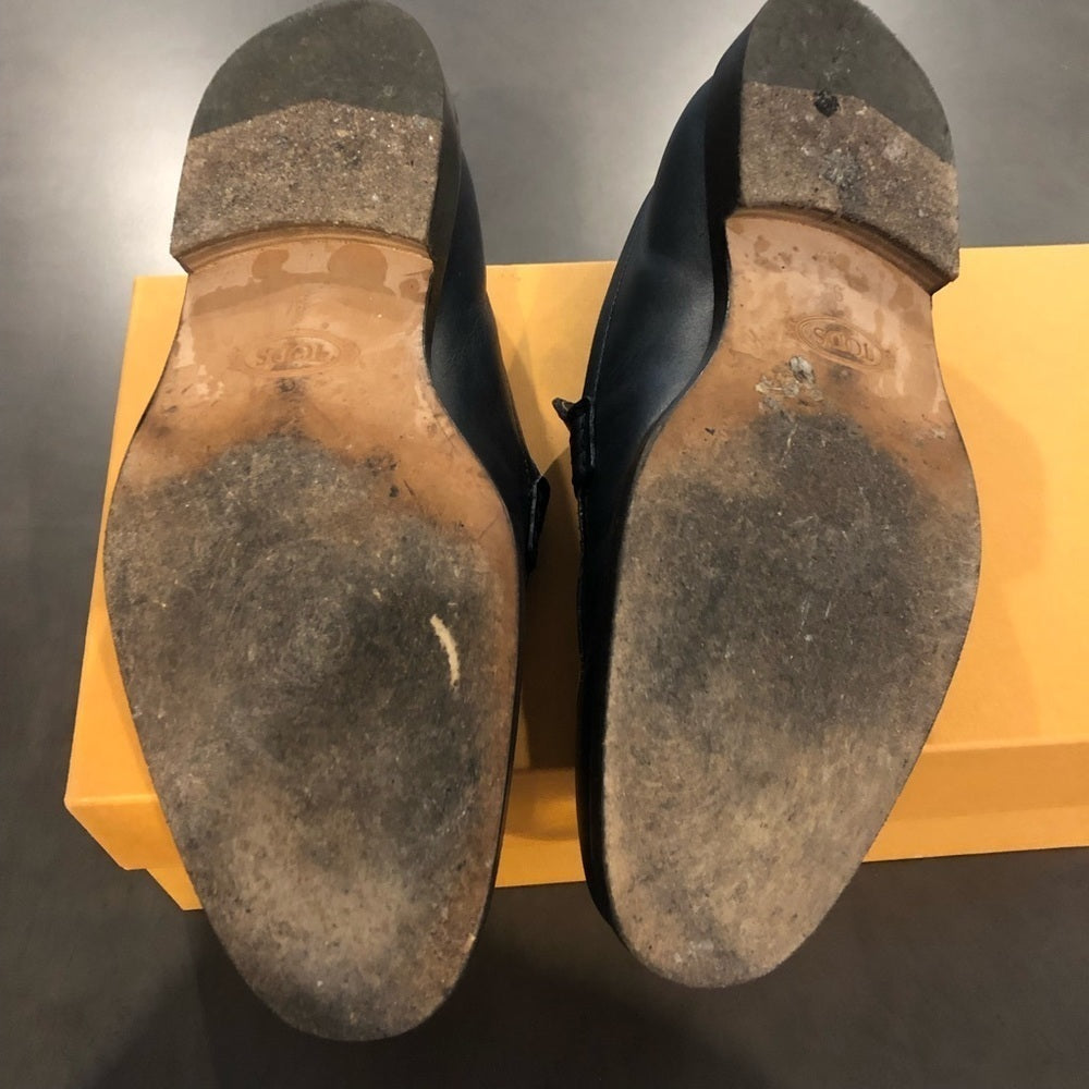 Navy Tods Men’s Loafers Shoes Size 9