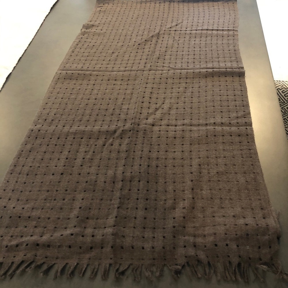 CHRISTOPHER Fischer Light Brown Cashmere Scarf