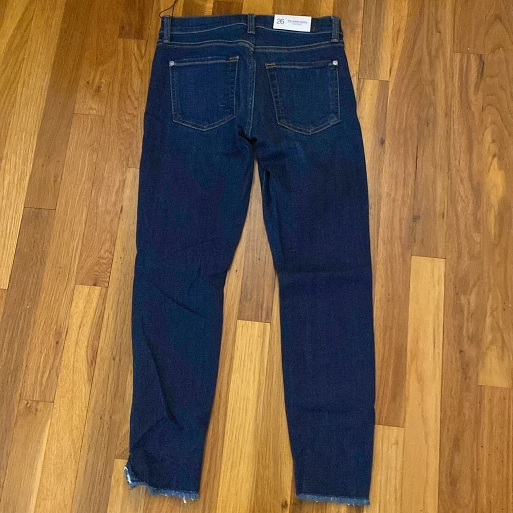 NWT 7 For All Mankind Women’s Blue Ankle Skinny Jeans Size 26