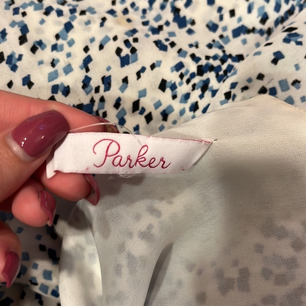 Parker Woman’s Printed Long Sleeve Dress