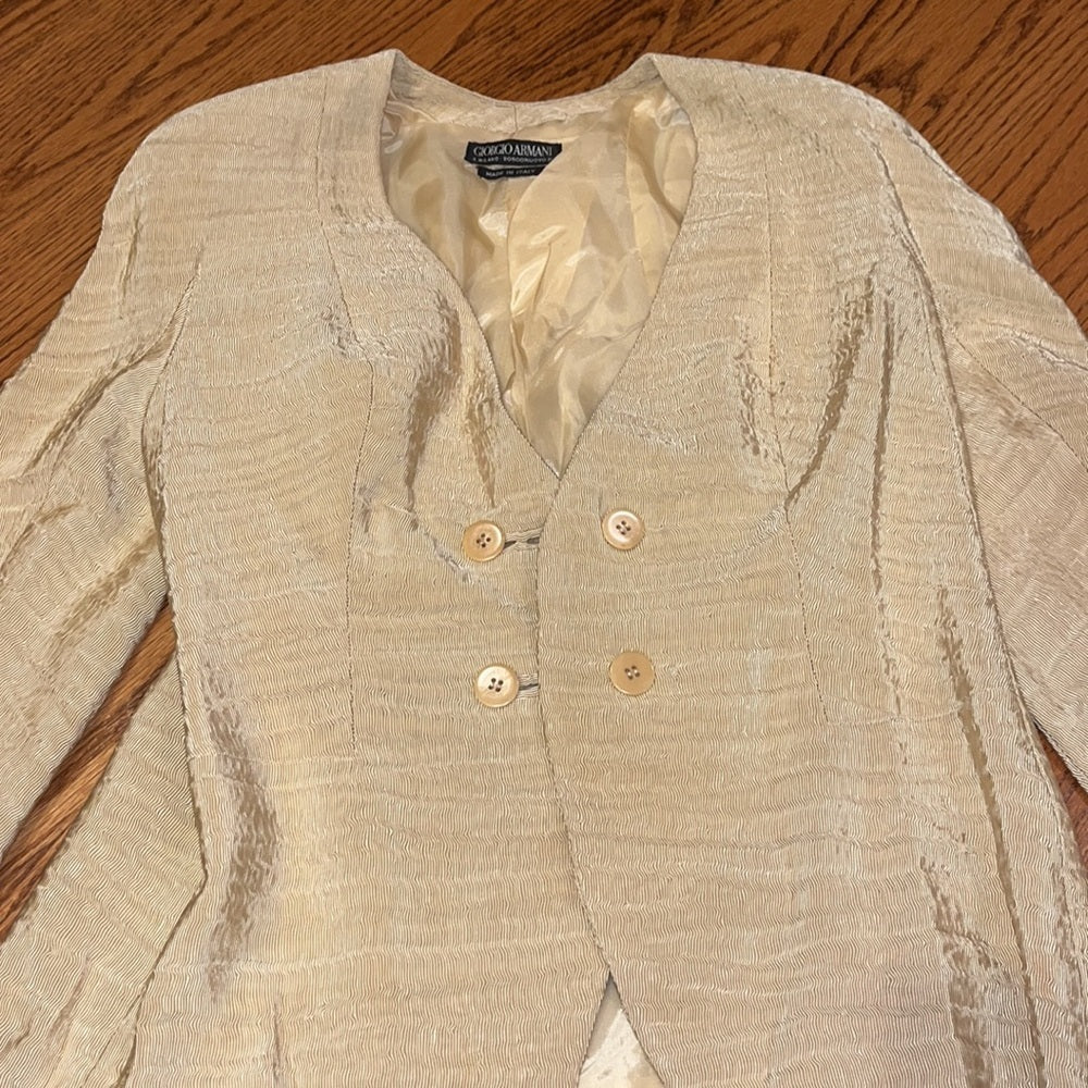 Giorgio Armani Woman’s Tan Jacket