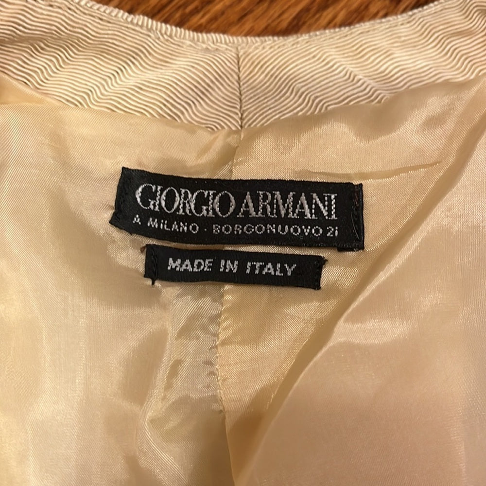 Giorgio Armani Woman’s Tan Jacket
