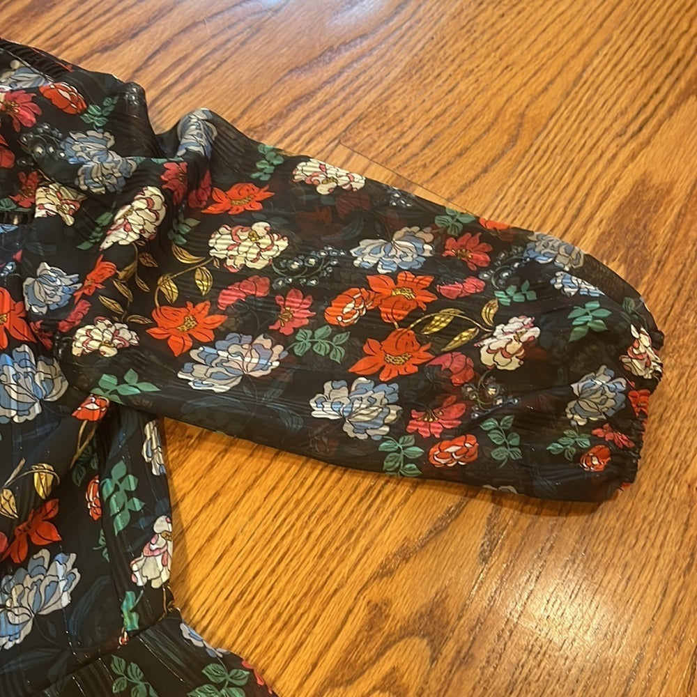 NWT Nanette Lepore Woman’s Berry Multicolored Print Dress Size 12