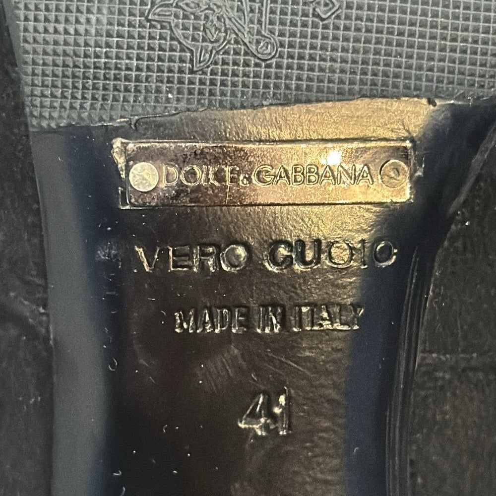 Dolce & Gabbana Women’s Black Suede Pumps Size 41/11