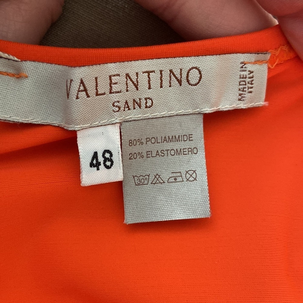 Nwt Women’s Valentino Orange Bikini Coppa Size 48