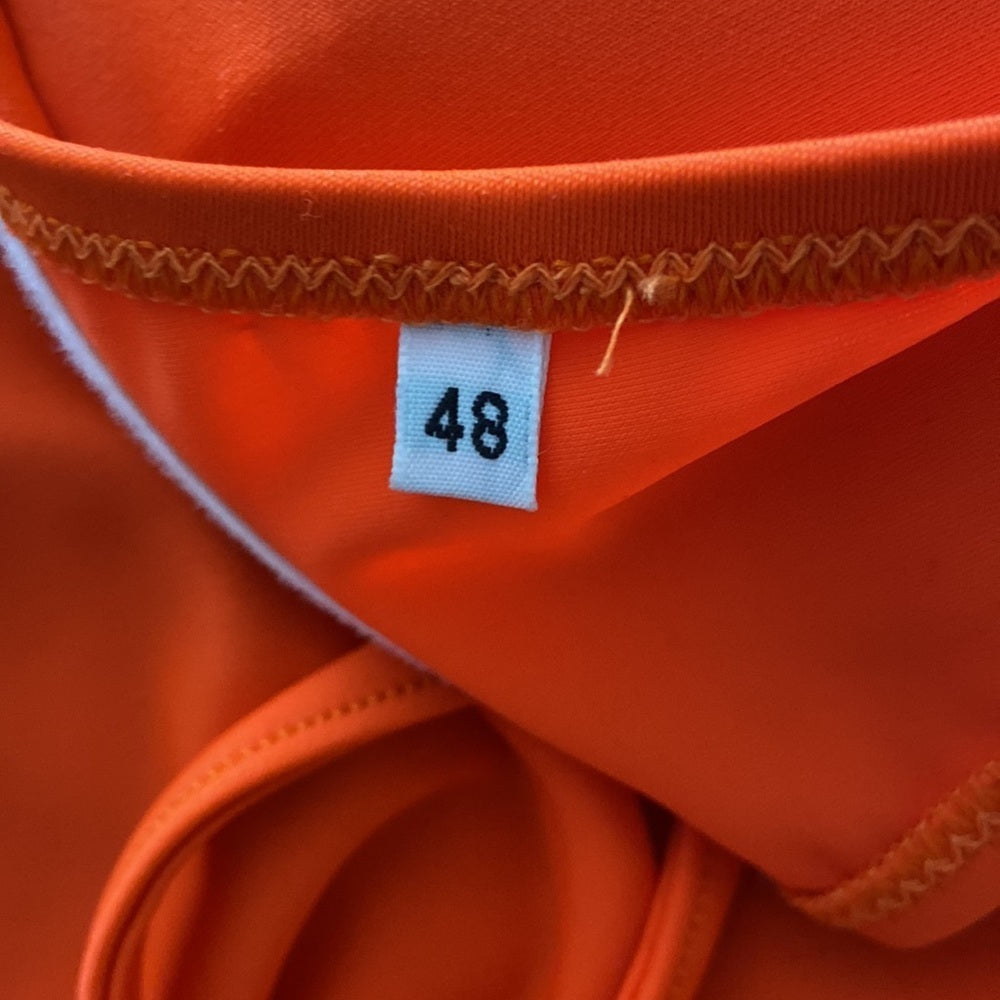 Nwt Women’s Valentino Orange Bikini Coppa Size 48
