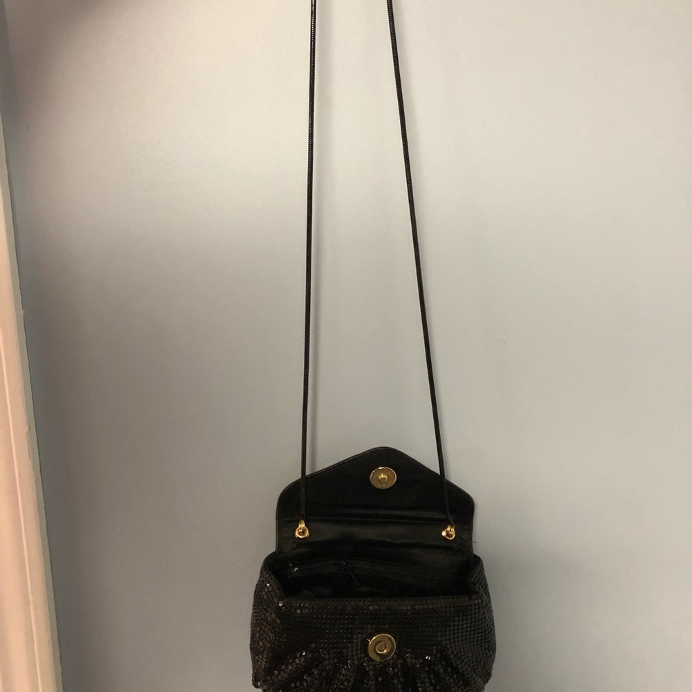 BLACK Evening Beaded Bag