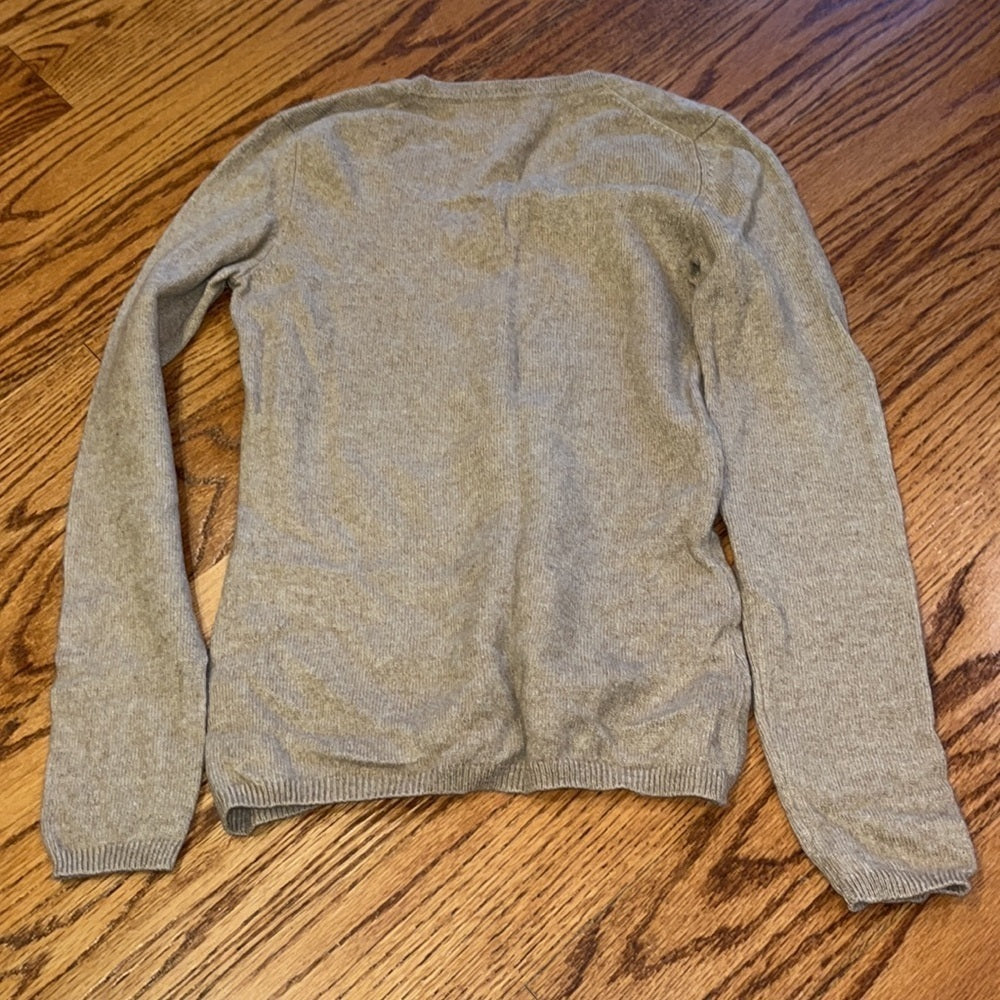Cashmere by Charter Club Woman’s Tan Cashmere Sweater Size XS