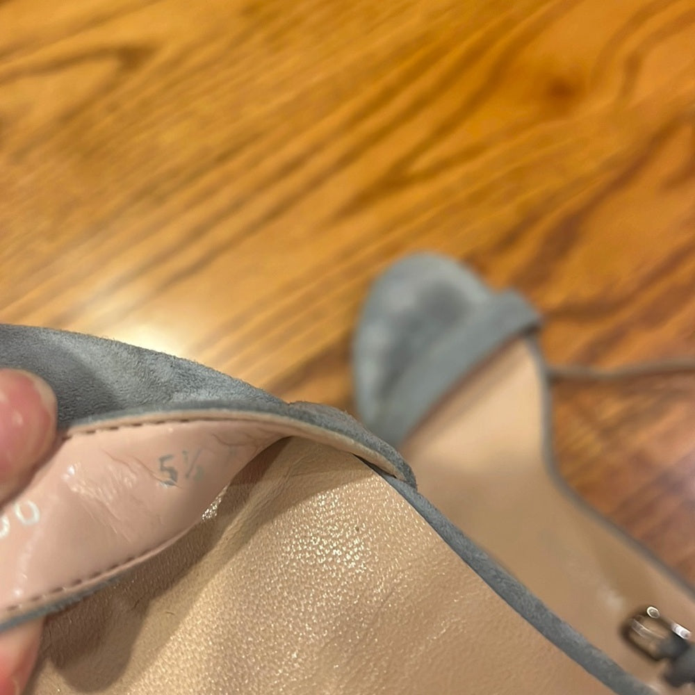 Stuart Weitzman Woman’s Blue Heels Size 5.5