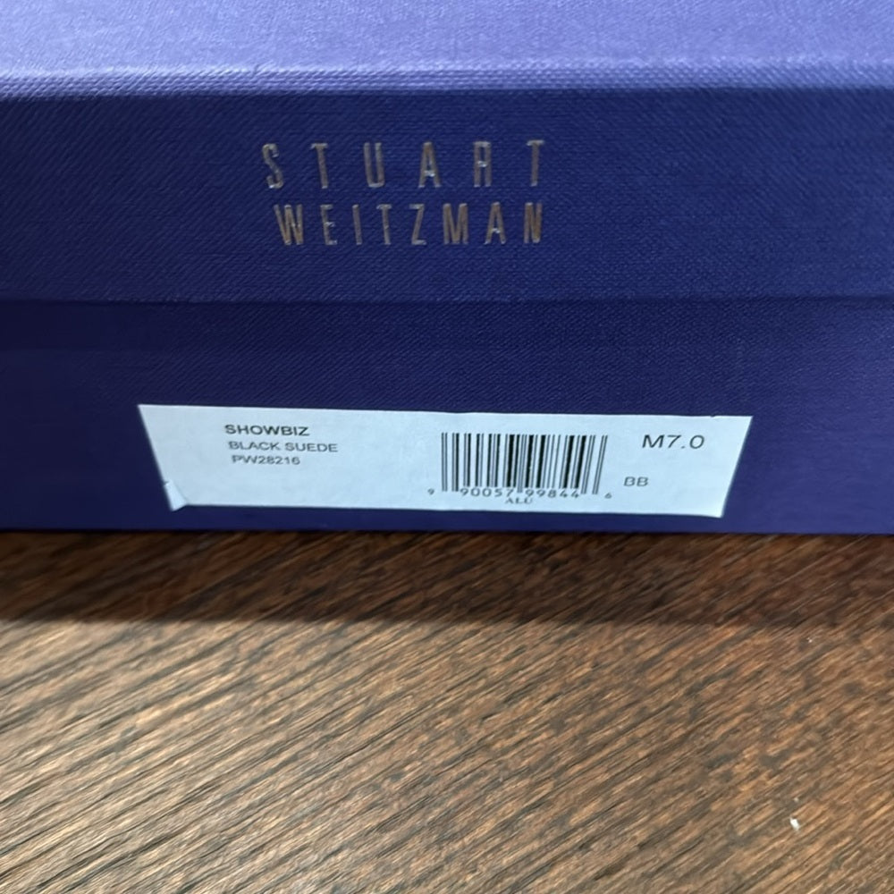 Stuart Weitzman Women’s Black Suede Heels Size 7