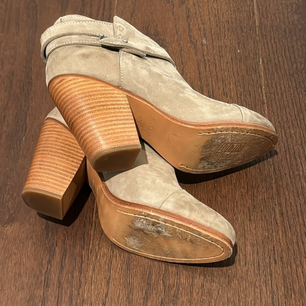 Rag & Bone Women’s Grey Suede Harrow Boots Size 37.5/7.5