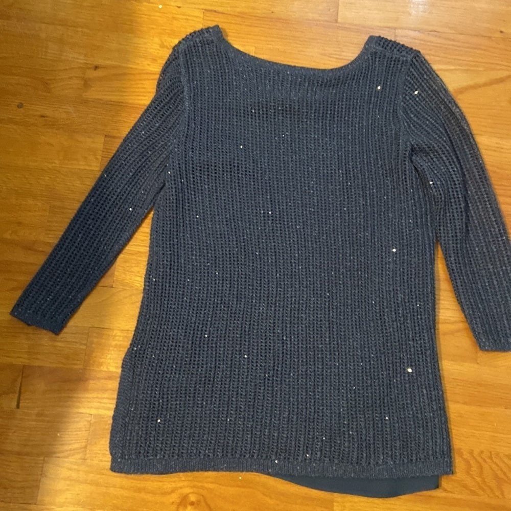 WOMEN’S Neiman Marcus Cashmere collection sweater. Blue. Size S