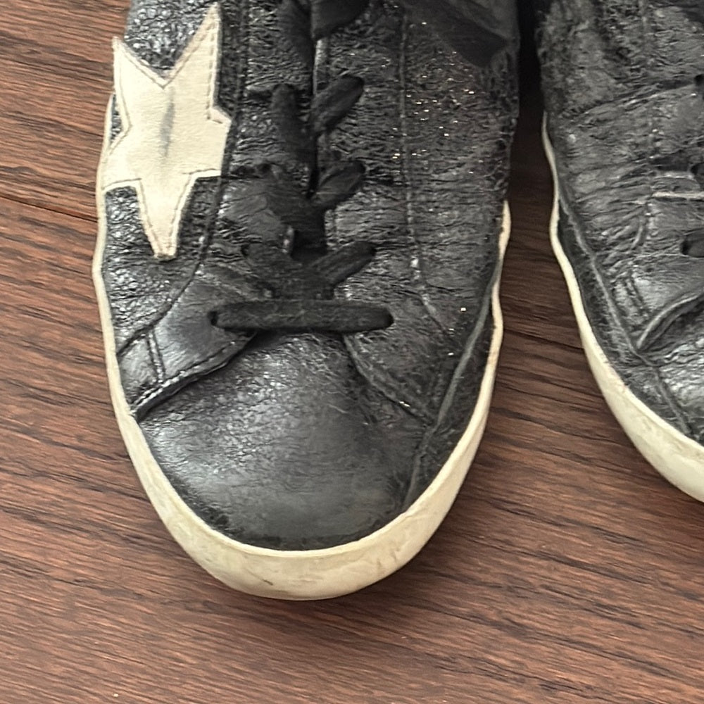 Golden Goose Women’s Black Star Sneakers Size 37/7
